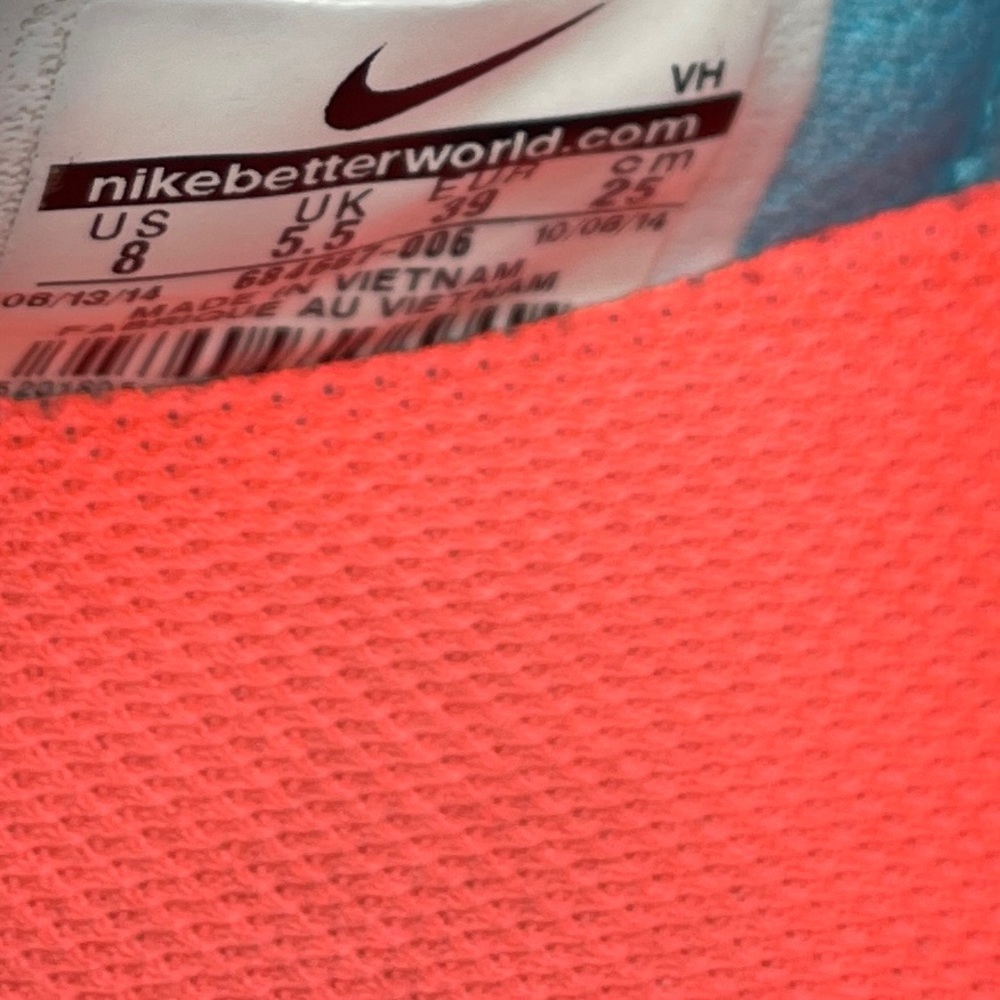 Nike FS Lite Run 684667-006 Dove Gray And Clearwater Athletic Running Shoes - Picture 8 of 8
